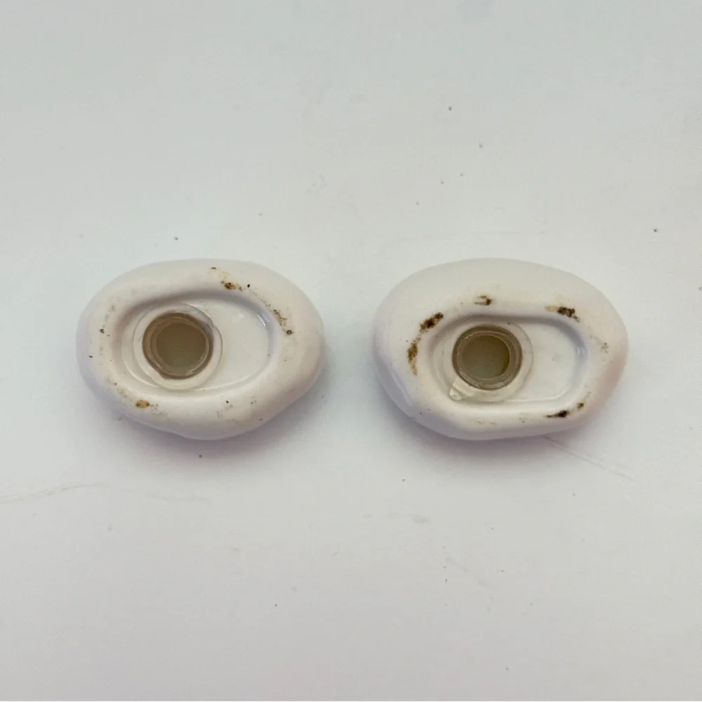 Blessed and Peace White Ceramic Salt & Pepper Shakers